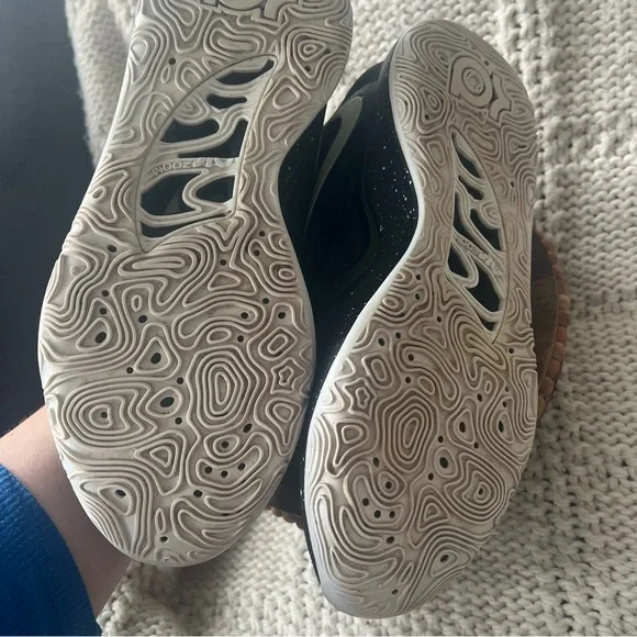 Nike KD15 TB Black White Kevin Durant Basketball Shoe DO9826-002 Men's Size 9.5 - Picture 6 of 6